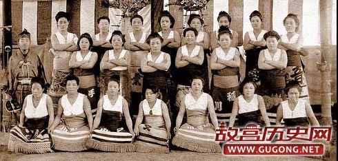 旧时日本妇女的雷人休闲活动