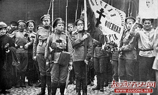 一战时期的俄军光头妇女营