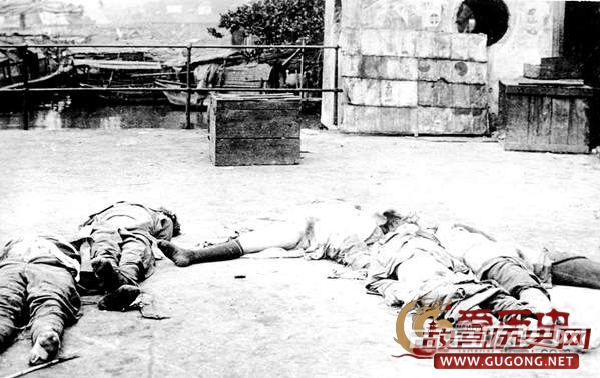 1927年广州起义惨状照片