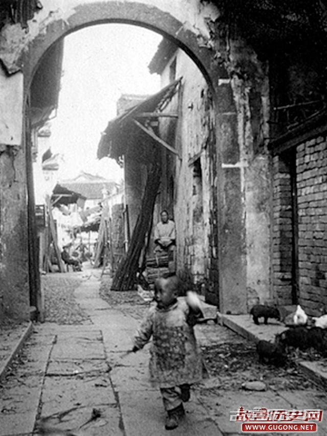 民国老照片：二十年代末沪杭纪行 中西合璧的街景