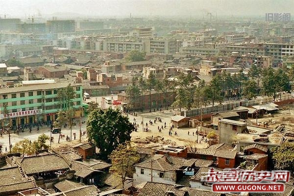 福州老照片：历史文化名城福州 1986年的五一广场