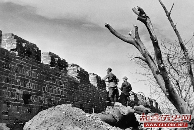 抗战老照片：美国战地记者鲁南行 台儿庄战役