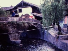 丽江老照片：成为世界文化遗产名城前 古朴的丽江