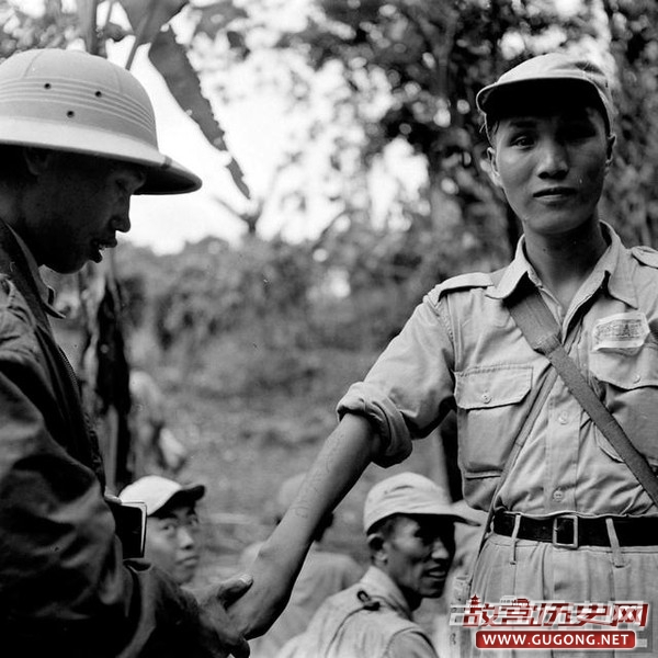 国军老照片：国军撤离缅甸 1953年