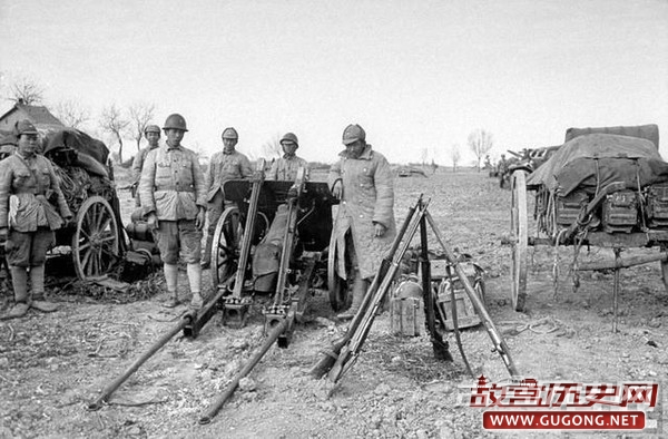 国共内战老照片：淮海战役中的国军第99军·1948年