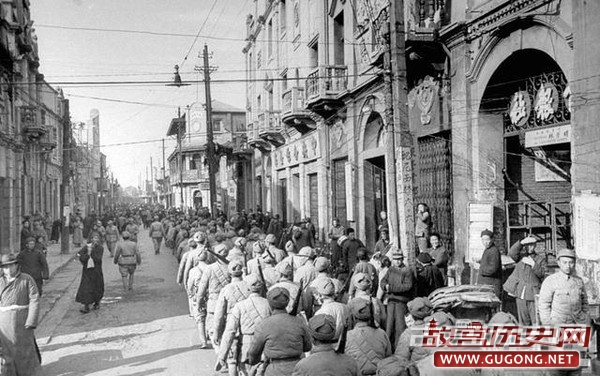 国共内战老照片：淮海战役中的国军第99军·1948年