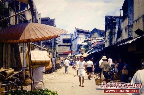 唐人街老照片：1960年的马来西亚 吉隆坡唐人街