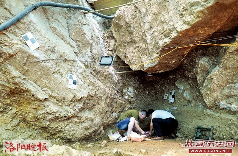 河南栾川县龙泉洞遗址发现大量人类活动遗迹