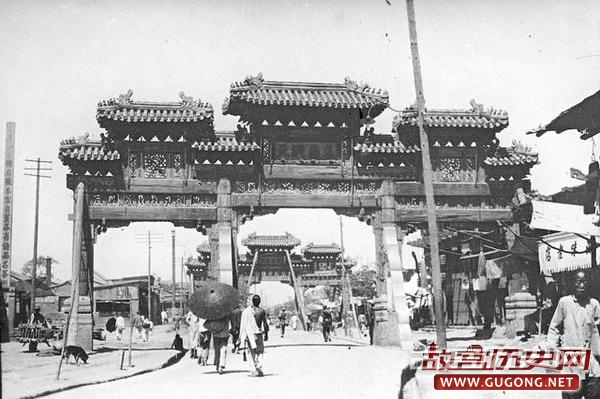 北京老照片：北洋后期的京城街景