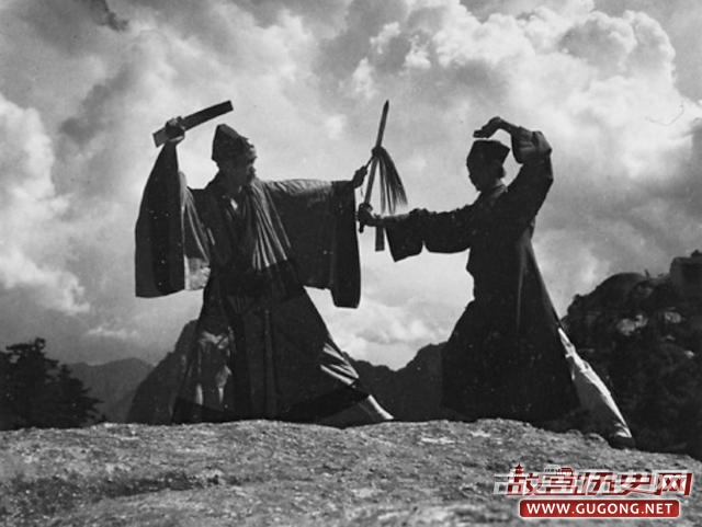 华山老照片：奇险天下第一山 三十年代华山行