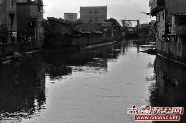 上海老照片：二十年前的老街 上海潭子湾地区
