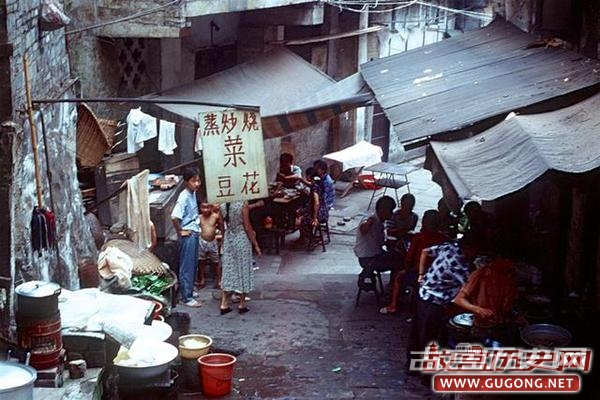 重庆老照片：九十年代的重庆老城区生活