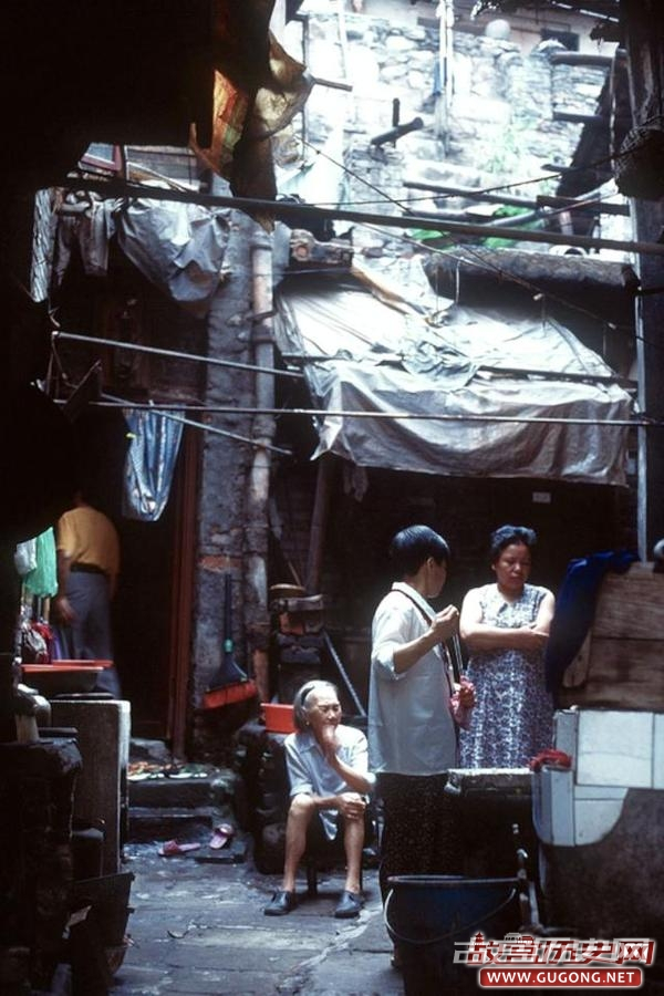 重庆老照片：九十年代的重庆老城区生活