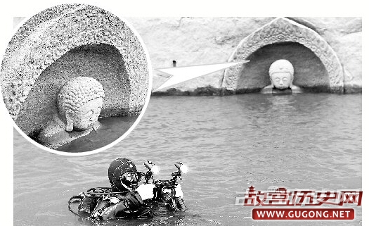 江西洪门水库水下考古再次展开　摩崖造像“身世”将揭晓