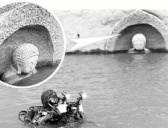 江西洪门水库水下考古再次展开 摩崖造像“身世”将揭晓