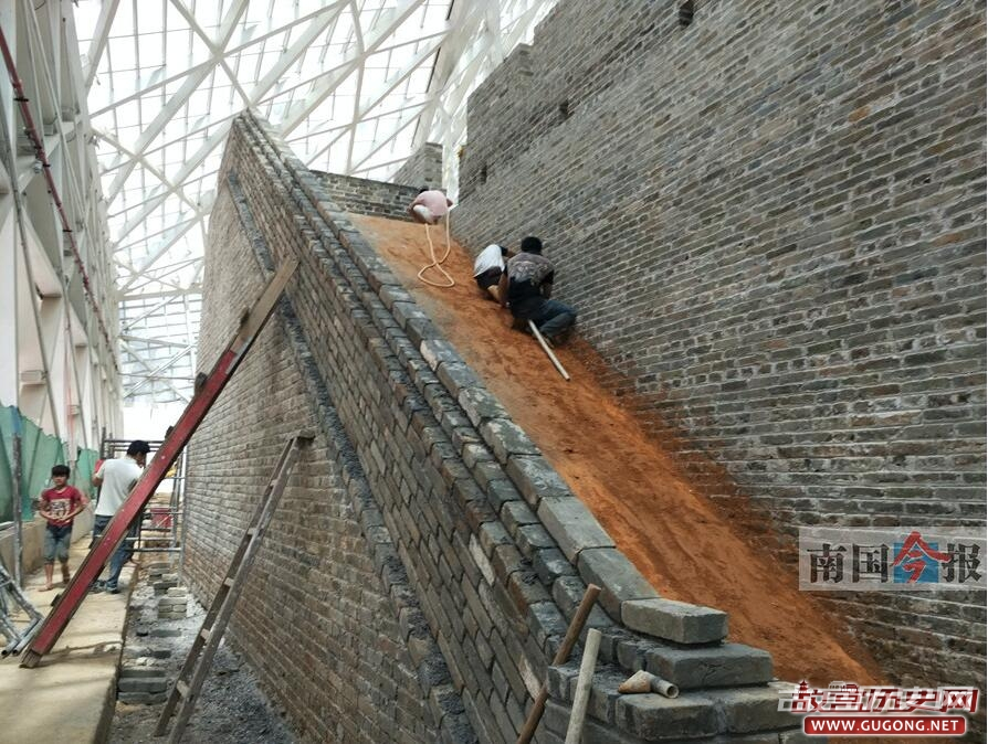 广西柳州风情港正南门城墙遗址考古发掘硕果累累