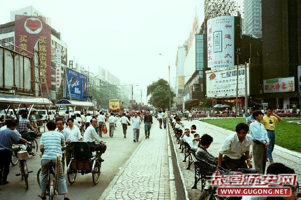 成都老照片：雄起 九十年代的成都街景