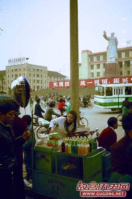 成都老照片：雄起 九十年代的成都街景