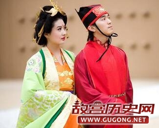 唐代结婚礼服流行“红绿搭配”