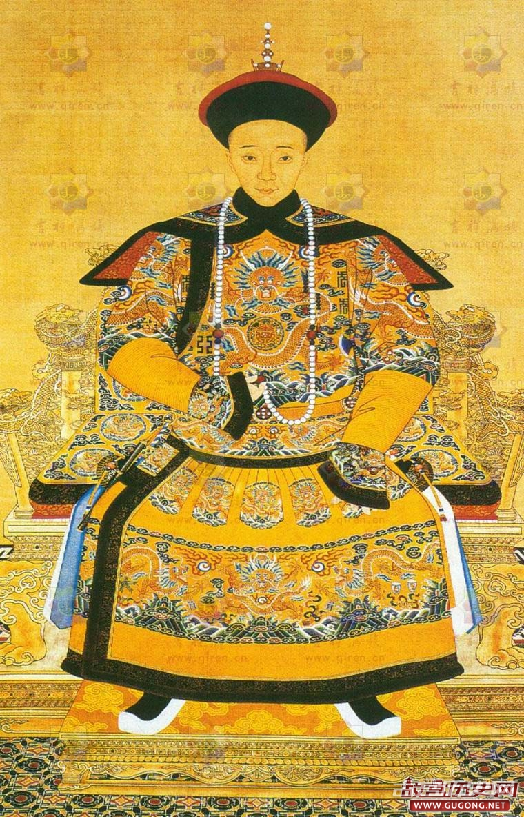 清朝皇帝画像清朝历代皇帝画像与介绍