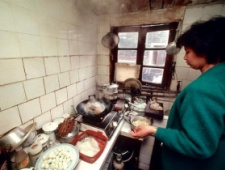 上海老照片：走进上海人家 1993年