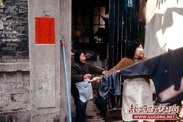 上海老照片：走进上海人家 1993年