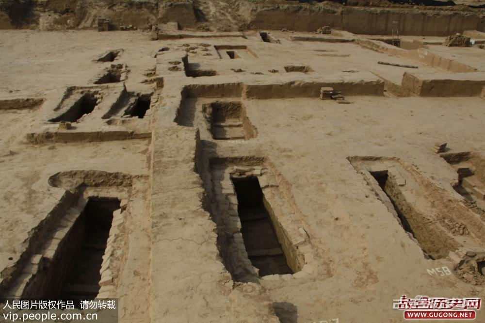 河南安阳殷墟大遗址保护区内发现1800年前少数民族特征墓葬群