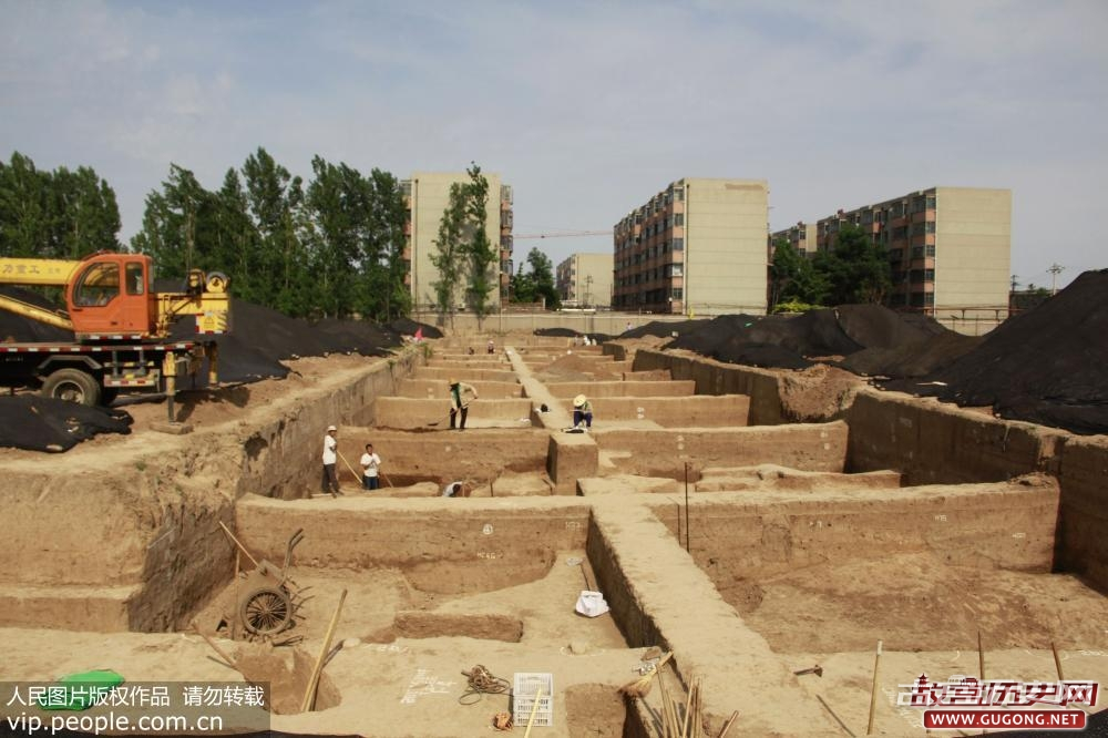 河南安阳殷墟大遗址保护区内发现1800年前少数民族特征墓葬群
