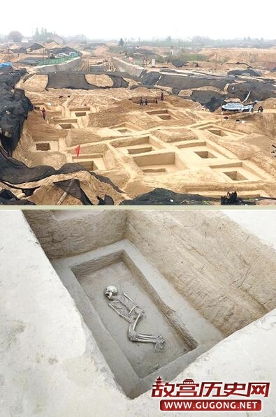 郑州常庄水库附近发现东周古墓群