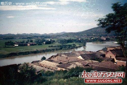 老照片：中国1946年的罕见彩照