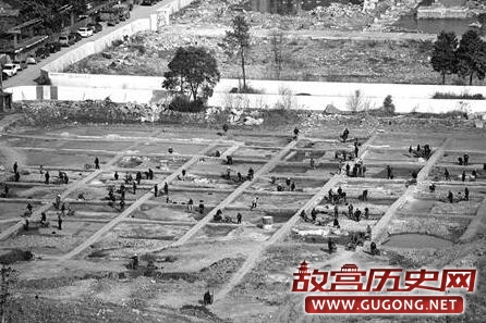 南京对明故宫遗址进行考古发掘