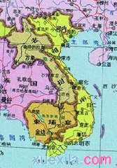 历史上的越南地图