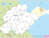 山东历史地图