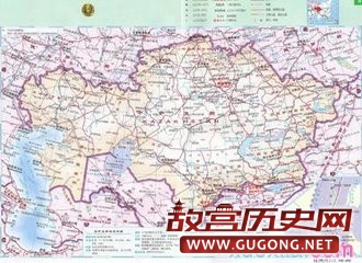 哈萨克斯坦历史地图