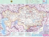 哈萨克斯坦历史地图