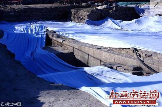 北京圆明园考古新进展 首次发现半圆形码头