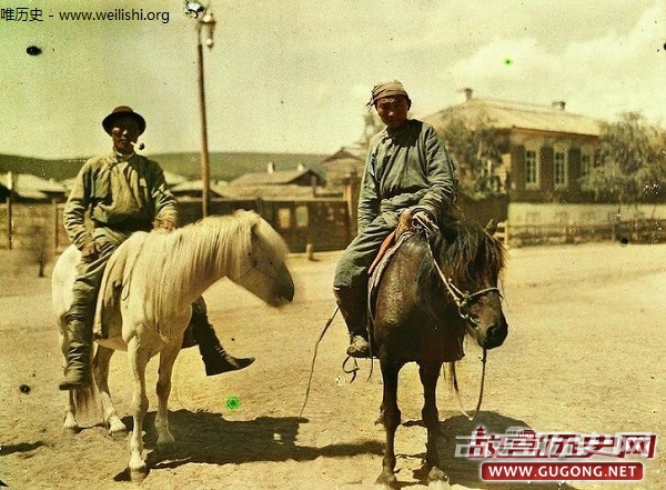 蒙古老照片：百年前极其罕见的蒙古