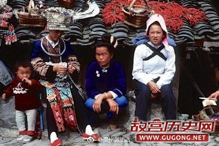 贵州老照片：1990年代贵州的苗乡珍贵老照片