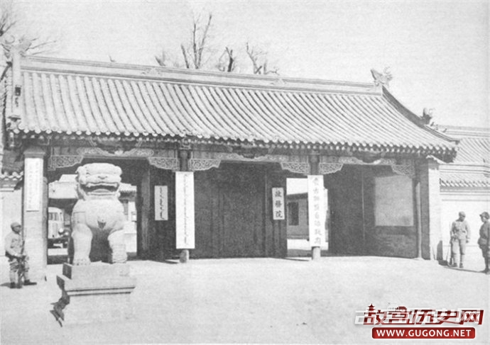 历史老照片：侵华日军拍摄的古建老照片