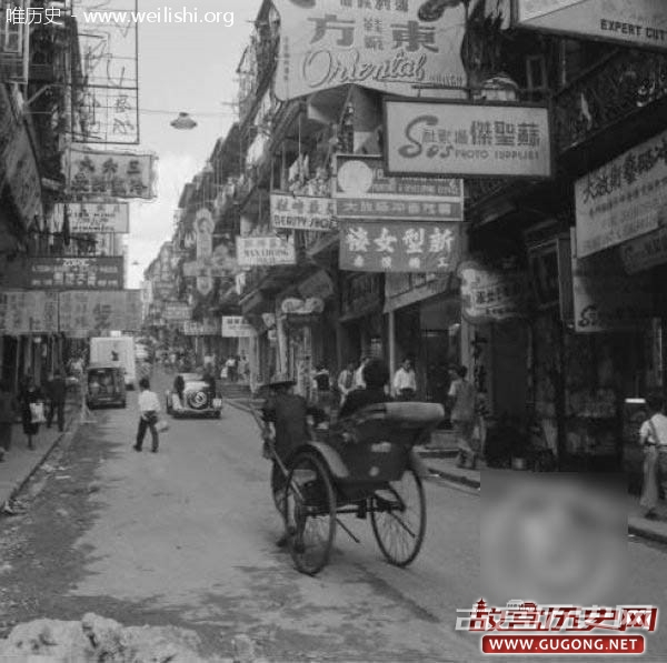 香港老照片：1950年代的香港街头素描