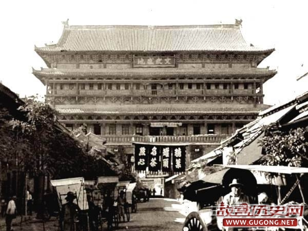 西安老照片：1936年的西安古城