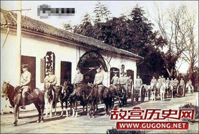 上海老照片：上海租界的外国军队