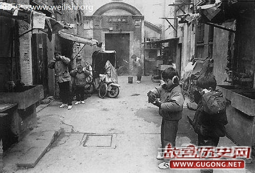 上海老照片：上海弄堂里的日子