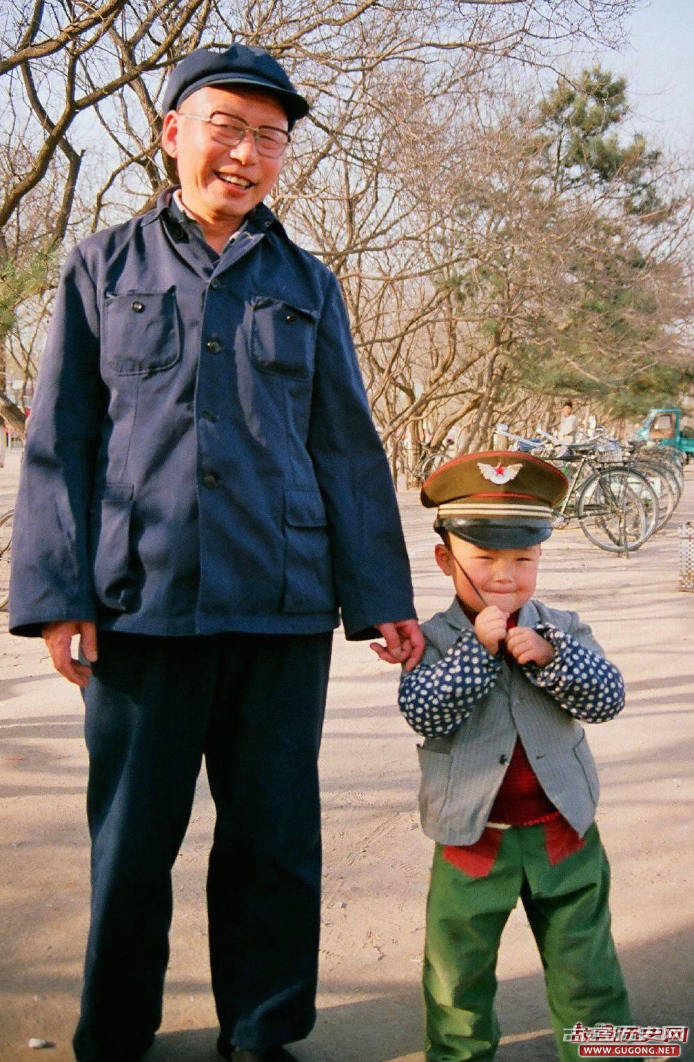 老照片1989年的北京：那时北京天很蓝孩子的笑很甜