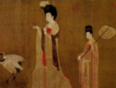 周昉《簪花仕女图》欣赏