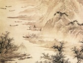 明代吴伟《渔乐图》