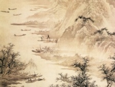 明代吴伟《渔乐图》