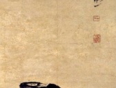 明末清初朱耷《眠鸭图》
