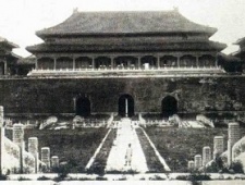老照片:1901年日本摄影机下的清朝皇宫