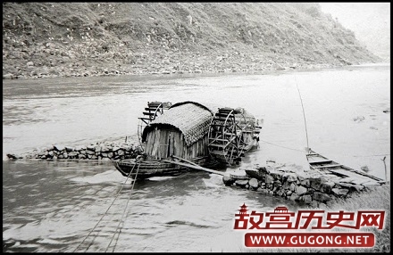 老照片里的中国船只，落后而有韵味